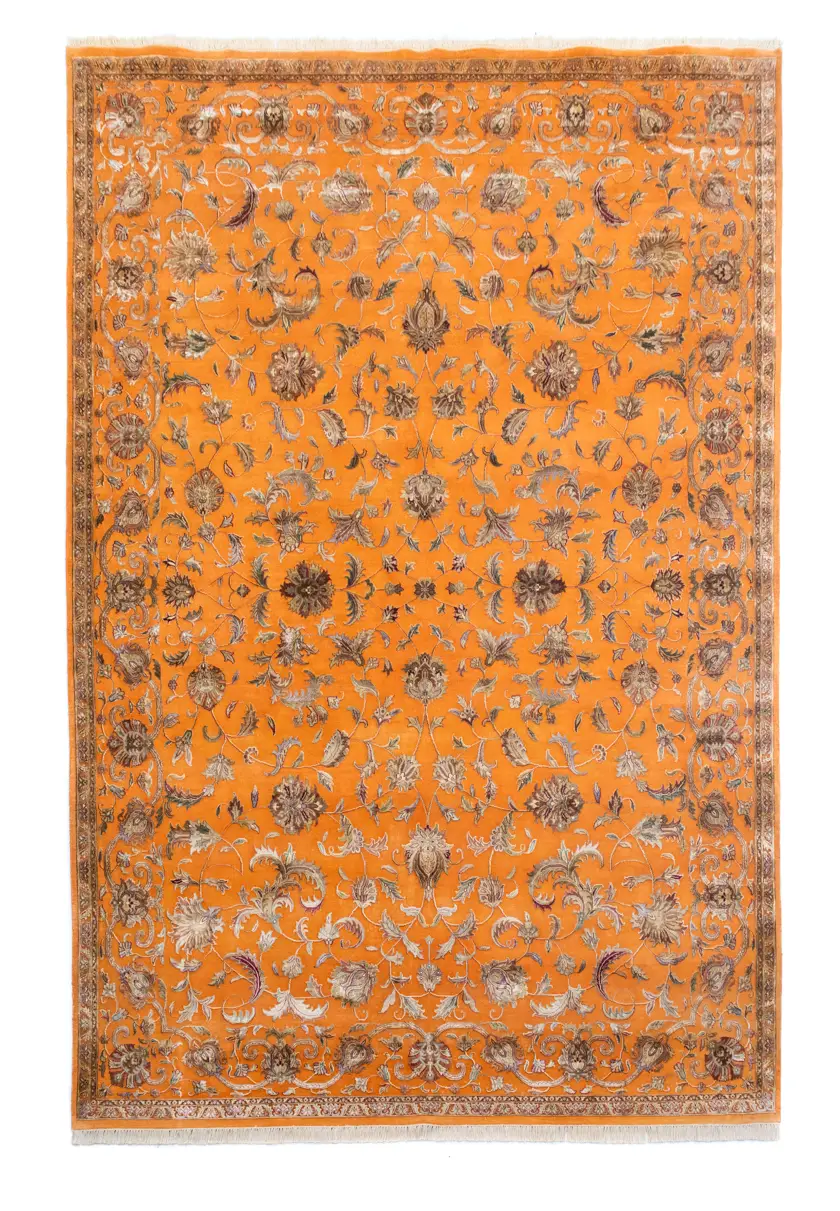 Designer Teppich - 402 x 290 cm - orange