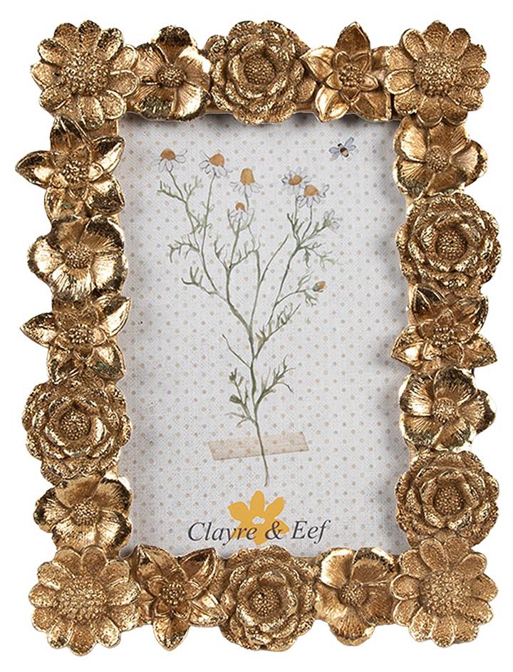 Homedeco Bilderrahmen Monaco – 51x75 Cm, Gold Antik, Mit Kunstglas & Aufhängung, Made In Germany