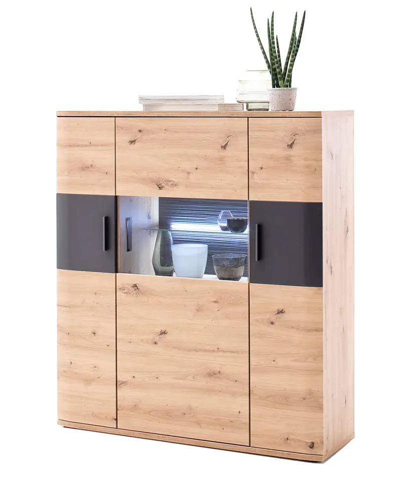 Highboard Claas 2 mit Beleuchtung