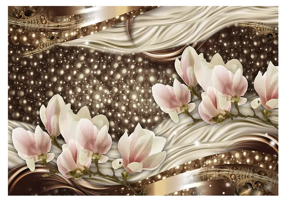 Fototapete Pearls and Magnolias