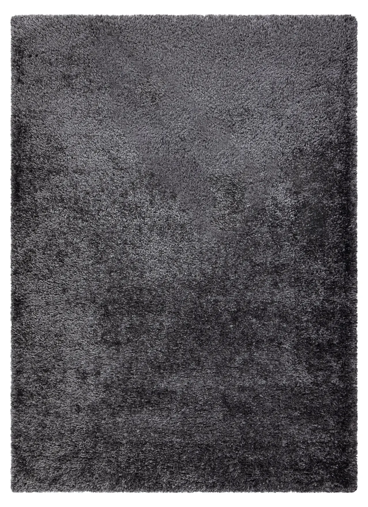 Gris Fluffy Shaggy Tapis