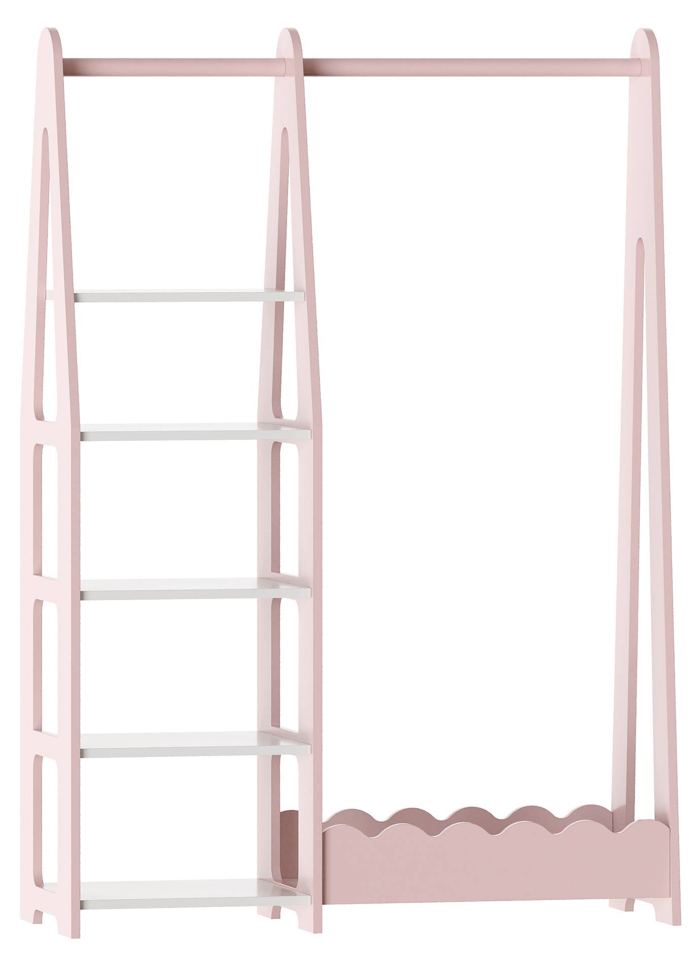 Portemanteau sur pied arbre étagère et tringle à vêtements chambre d'enfant Joyz Portemanteau sur pied arbre étagère et tringle à vêtements chambre d'enfant Joyz