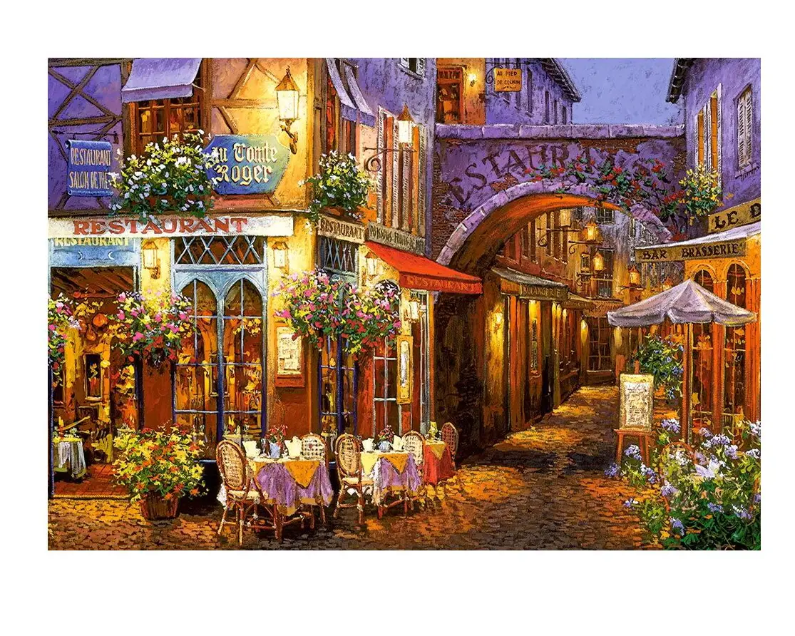 in Abend Teile Provence 1000 Puzzle der
