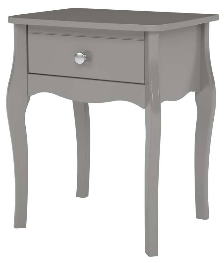 Table De Chevet Baroque Argent - Console Nuit Marbre - Palazzo INT