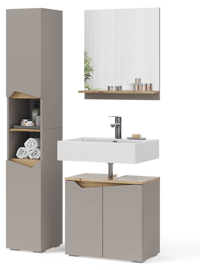 Badmeubel set Marelle 47698, set van 3 kopen | home24