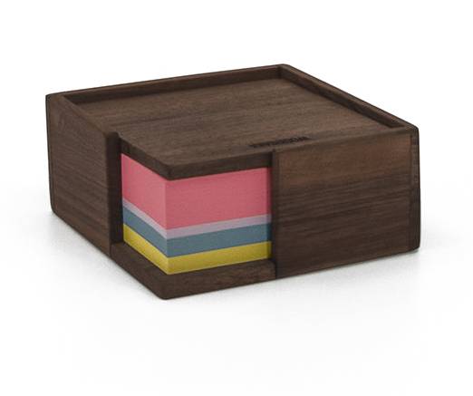 Notizblock-Halter Aus Metall - Elegante Box Für Haftnotizen Im Büro