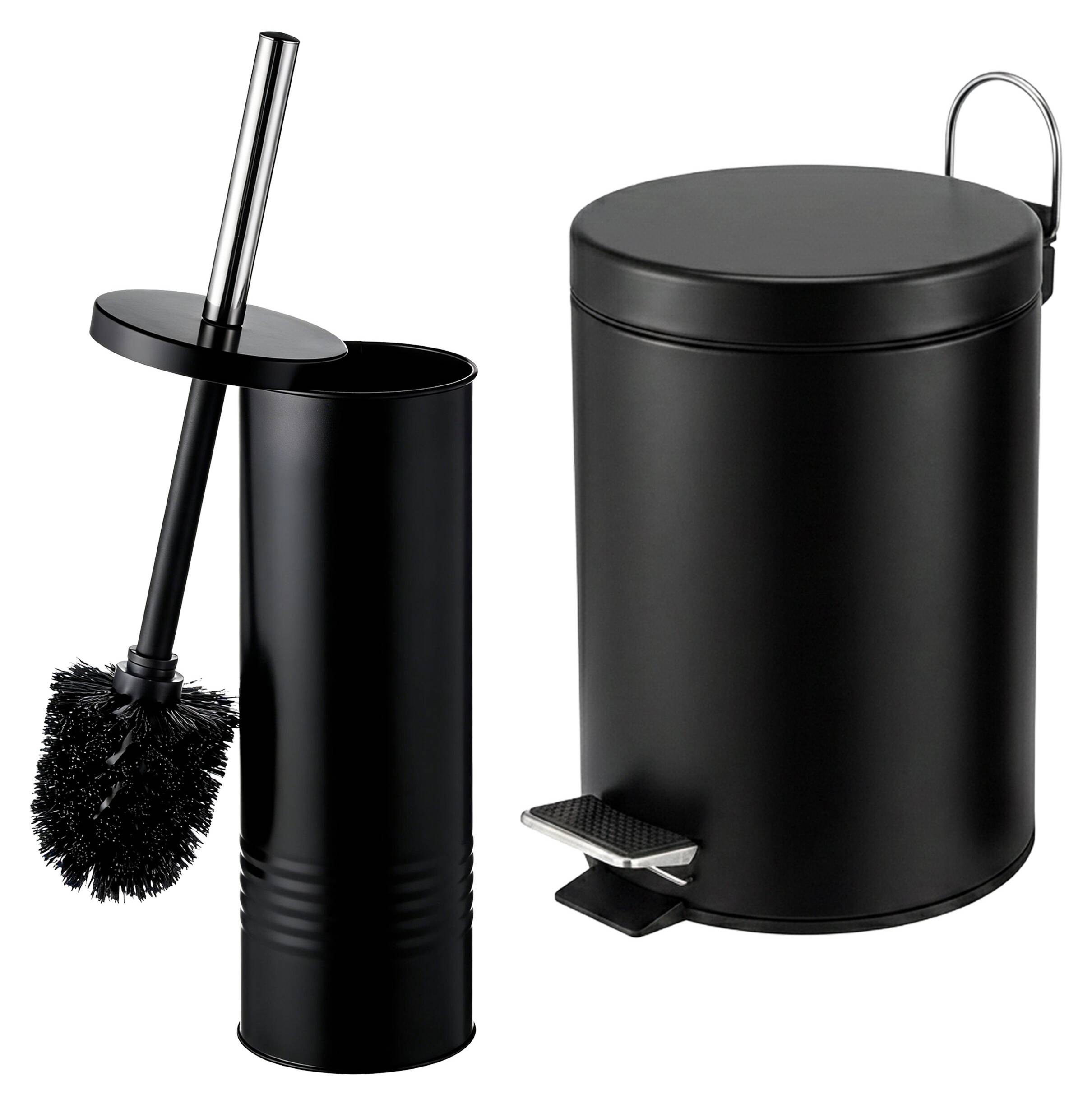 Badezimmer Set Mülleimer & WC-Bürste kaufen