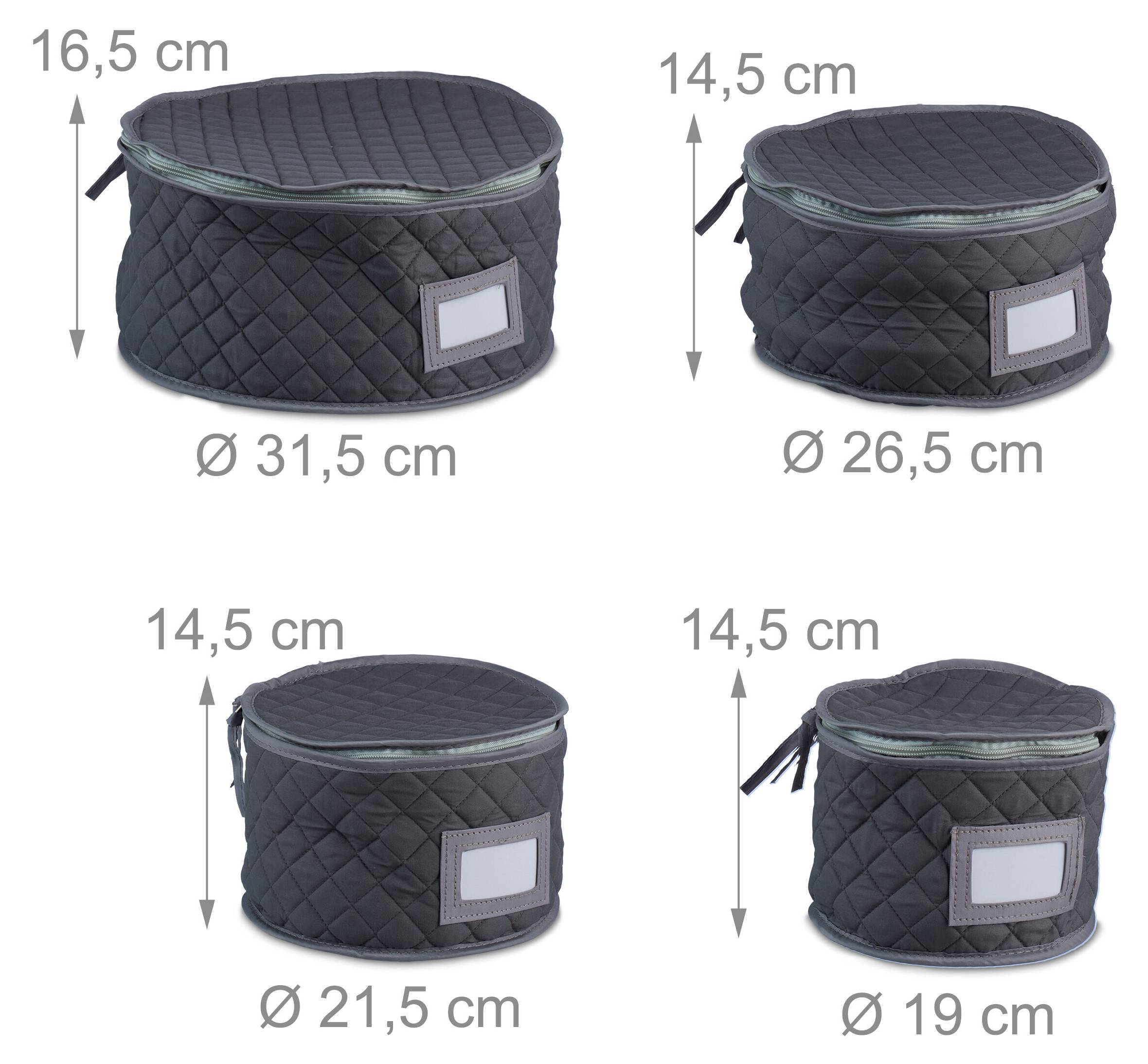 Aufbewahrungsbox für Geschirr 6er Set kaufen