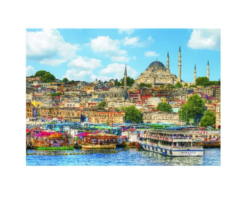 Puzzle Teile Istanbul 1000