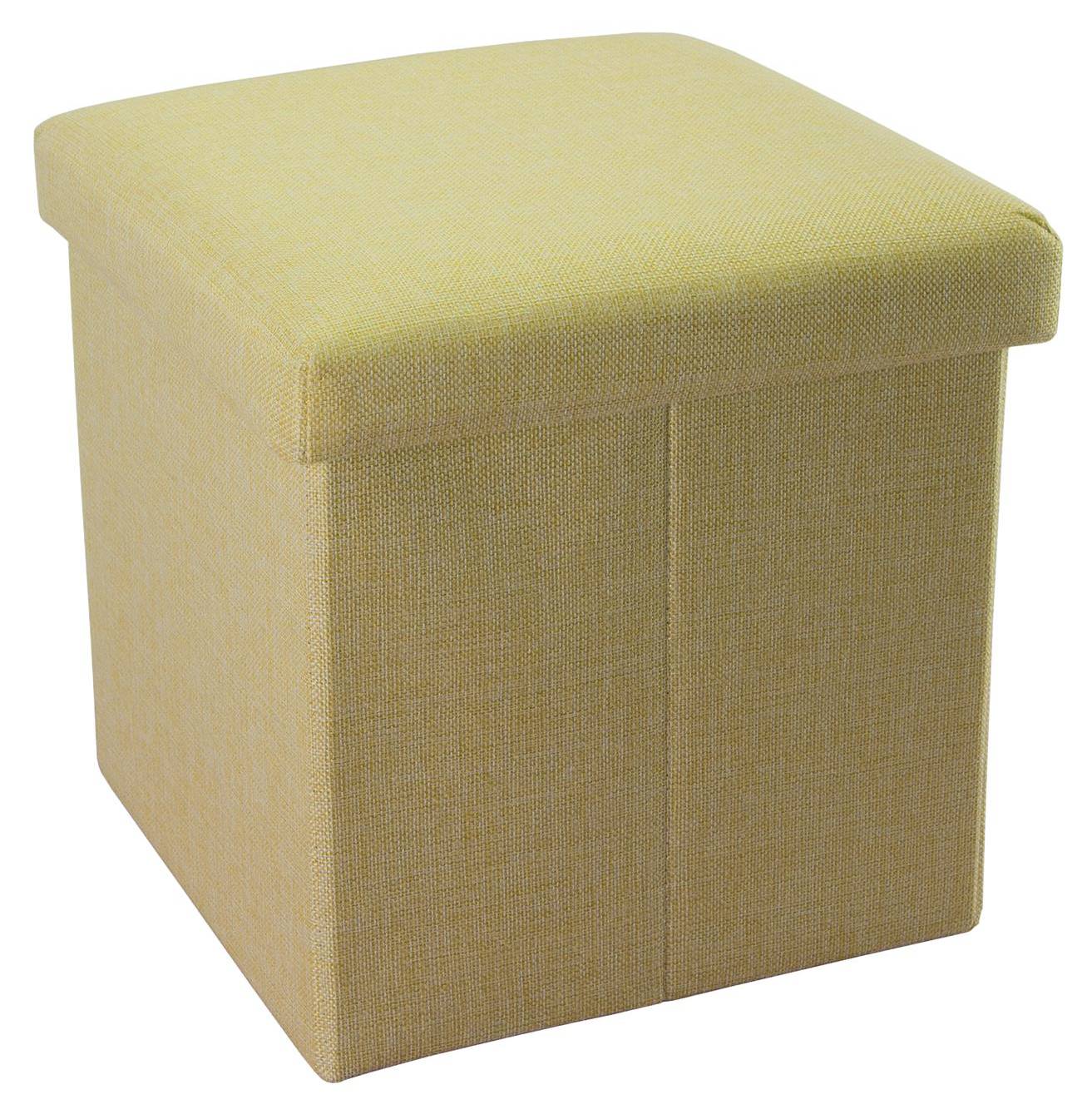 Betten-ABC KUBI Sitzhocker – Sitzwürfel 40x40x40 Cm, Gepolstert, Mit Holzgestell, In Verschiedenen Farben (Farbe: Taupe)