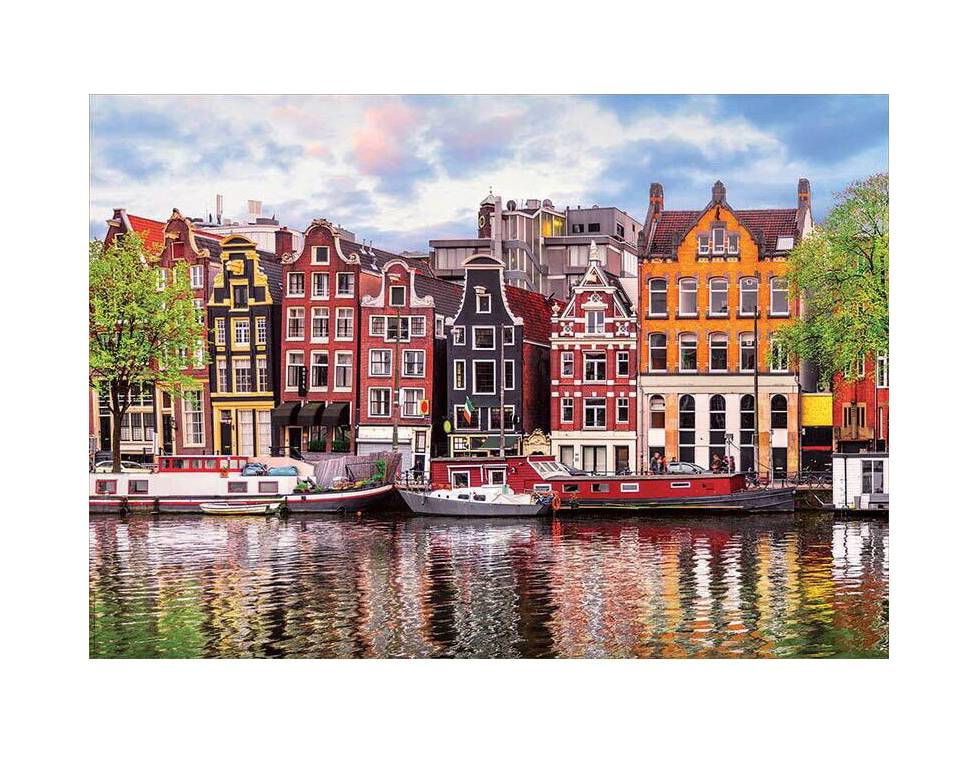 Amsterdamer Grachtenzauber Puzzle - 1000 Teile Von Schmidt Spiele