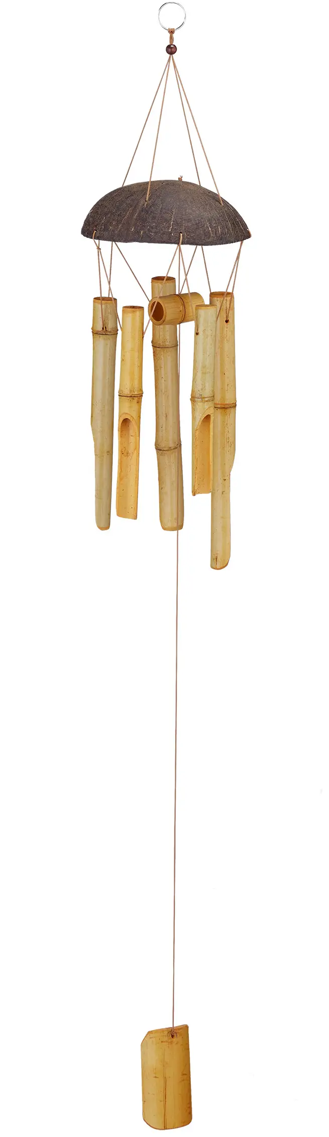 Windspiel aus Bambus Kokos 