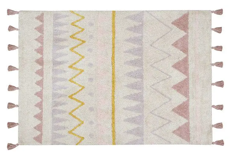 Teppich indischem mit Muster