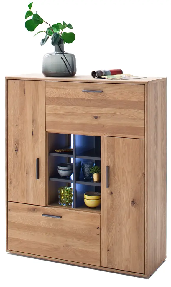 Highboard Pedro 5 mit Beleuchtung | Highboards