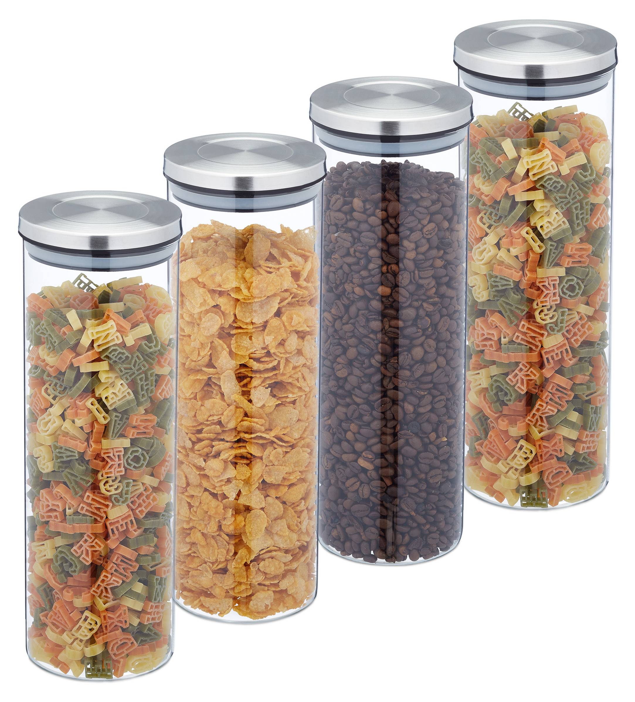 Lot de 3 bocaux avec joint 325 ml pas cher