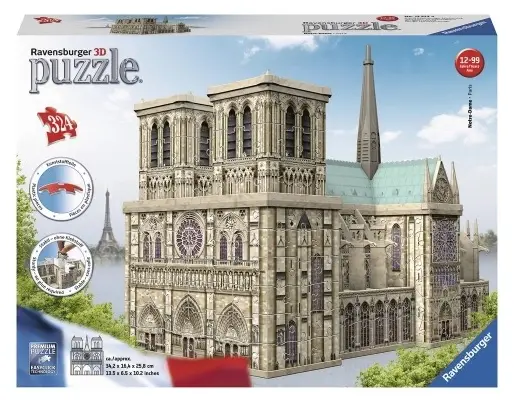 3D Puzzle Bauwerke de Paris Dame Notre