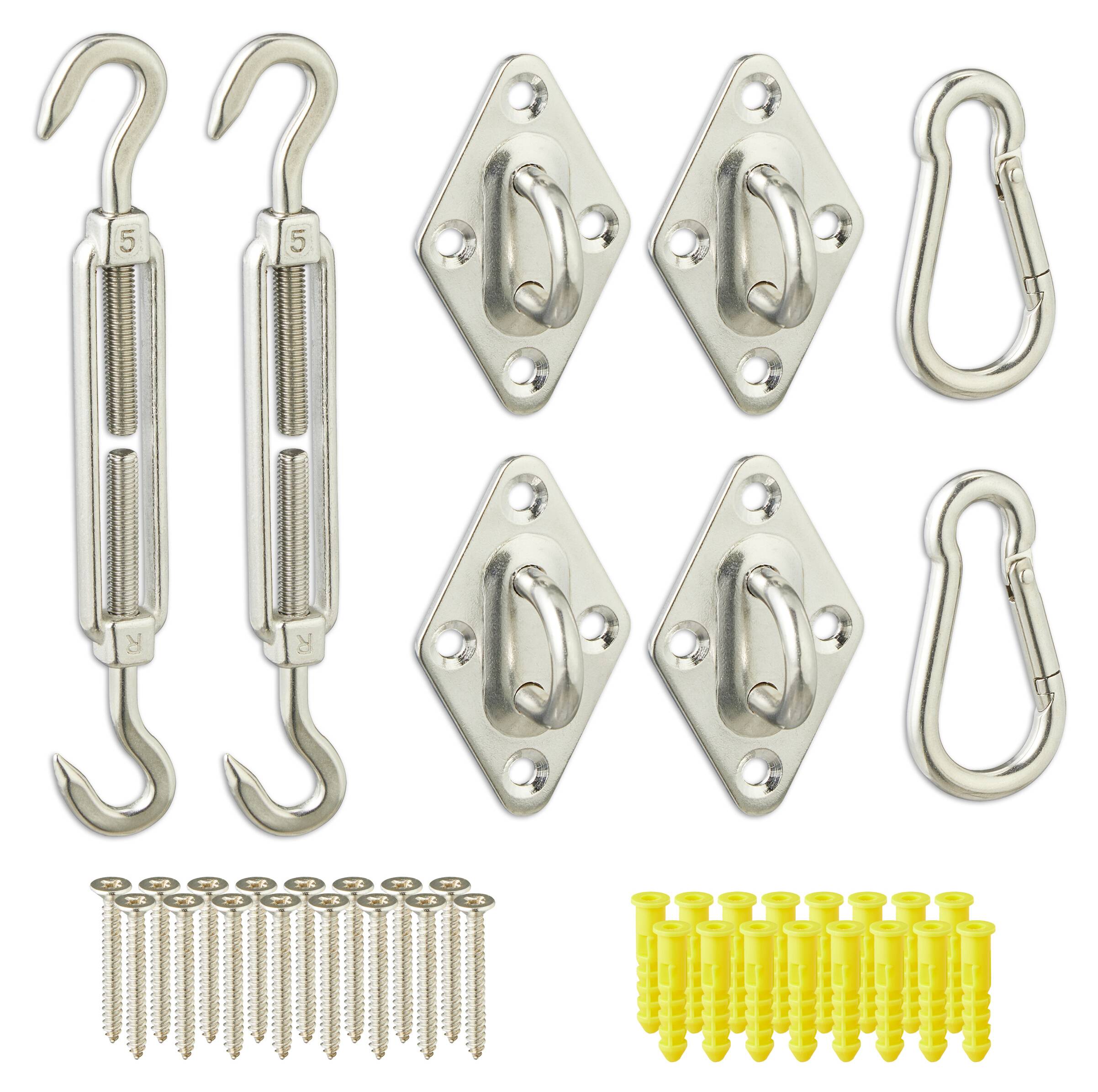 Kit de fixation pour voile d'ombrage Leroy Merlin