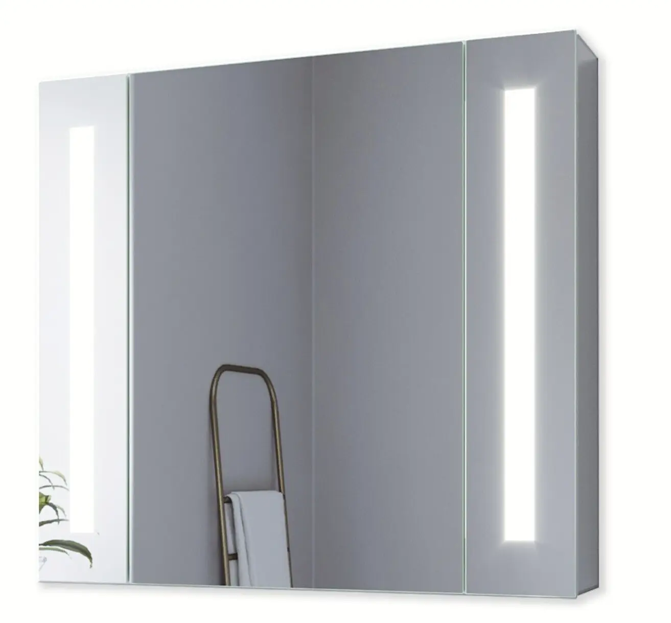 Beleuchtung mit Spiegelschrank LED Bad