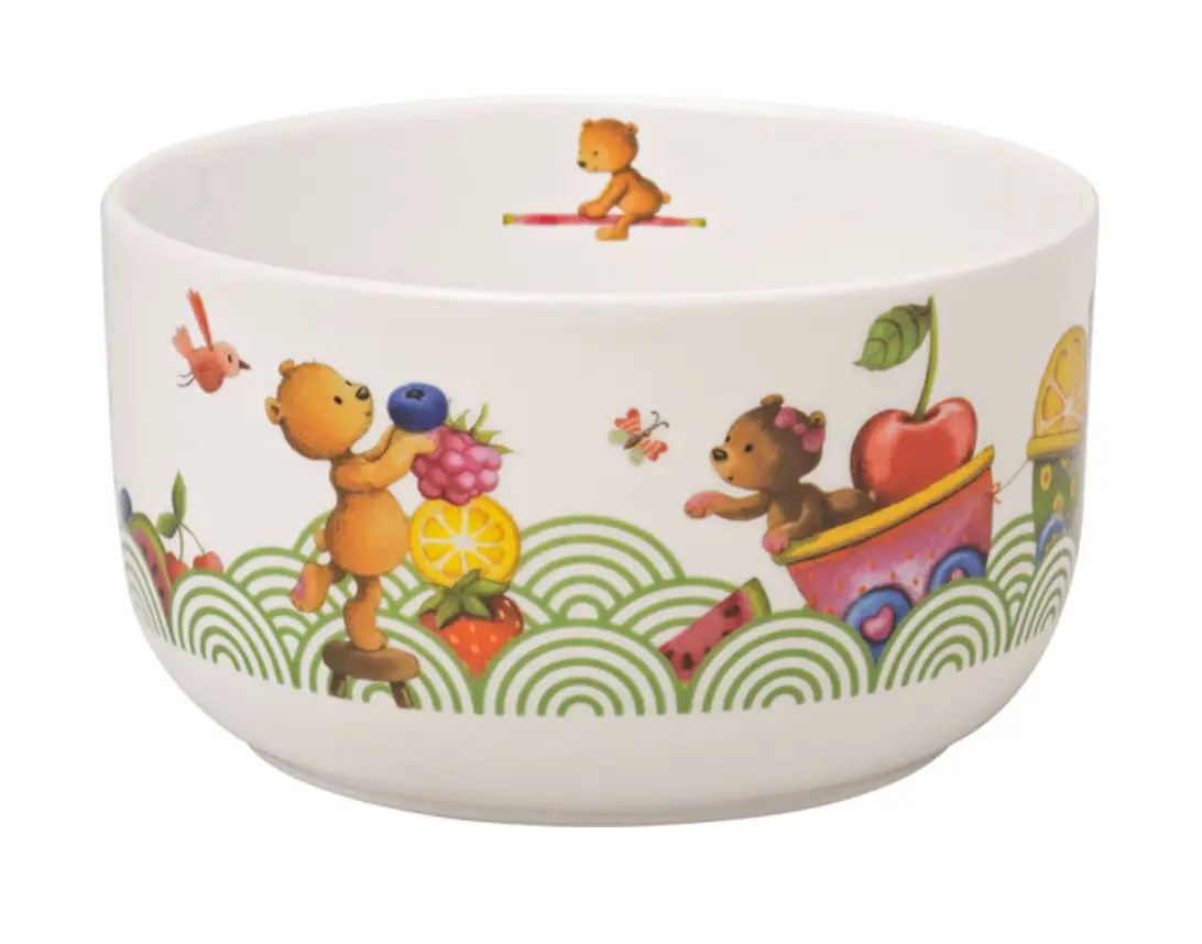 M眉lischale Hungry Bear a as