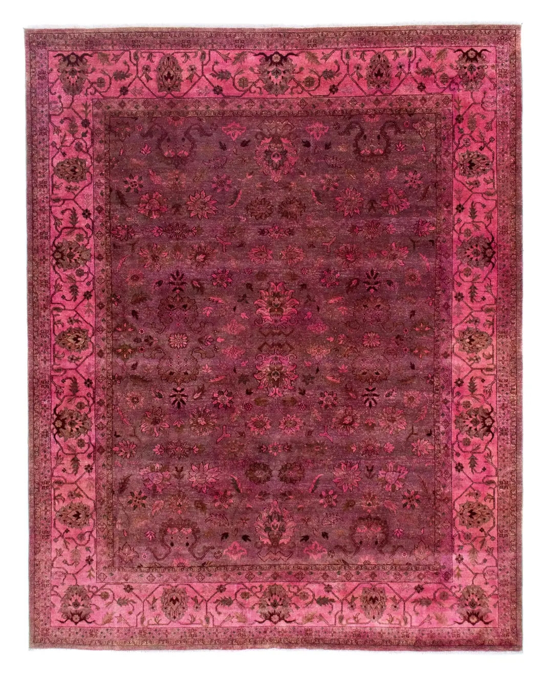 Designer Teppich - 305 rosa x 243 cm 