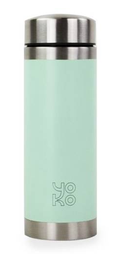 Olympia Isolierte Teekanne 600 Ml, Kegelförmig, Edelstahl - Mit Filter, Hält Lange Heiß