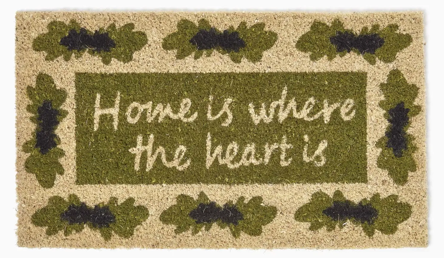 Heart Fussmatte the Home where is