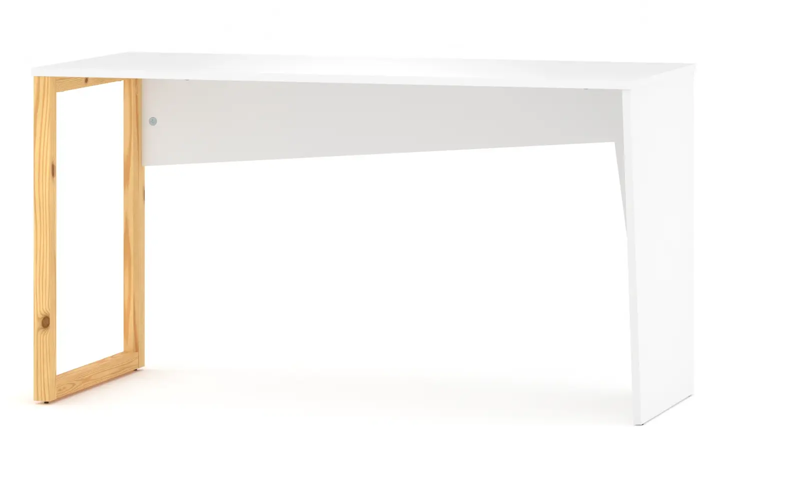 120x60 Wei脽 Holz&MDF Schreibtisch