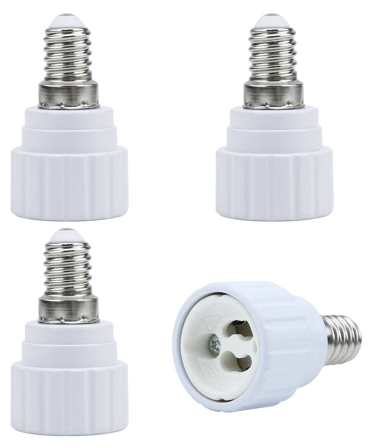 4x E14 Auf GU10 Lampensockel Adapter Kaufen Home24