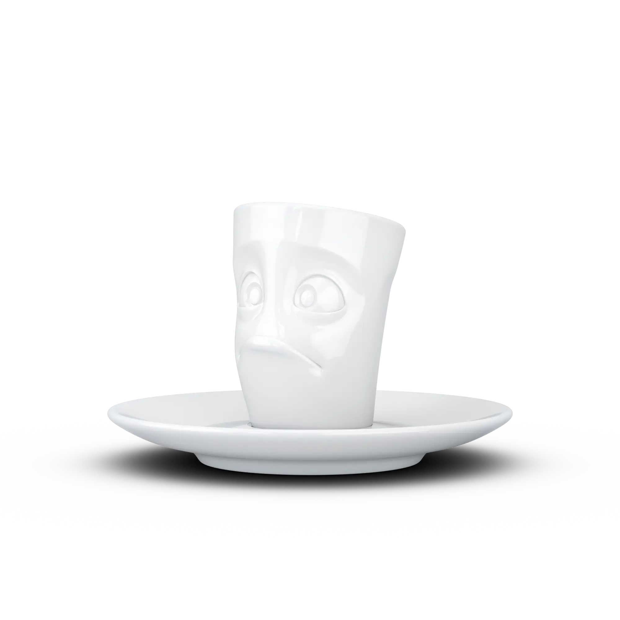 Tassen Kaffeetasse wei脽em Porzellan aus