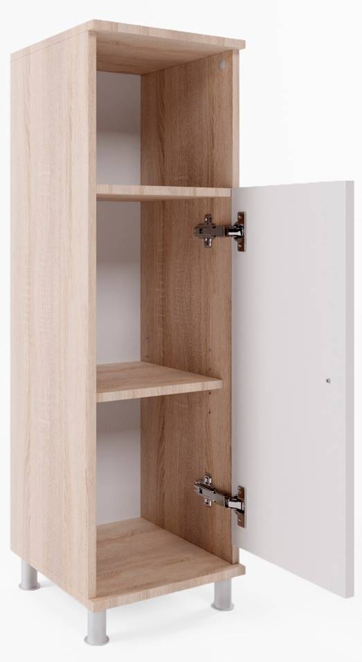 Meuble Sous-vasque De Salle De Bain Fynn 80 Cm Blanc Vicco - Neuf