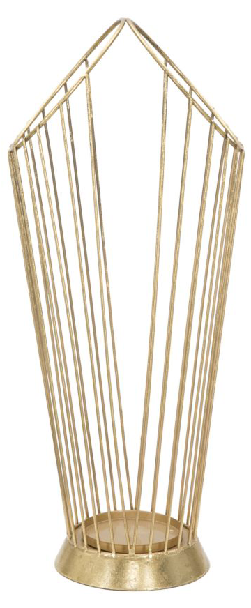 Grand Porte-parapluie Atin En Métal Beige | Kave Home France