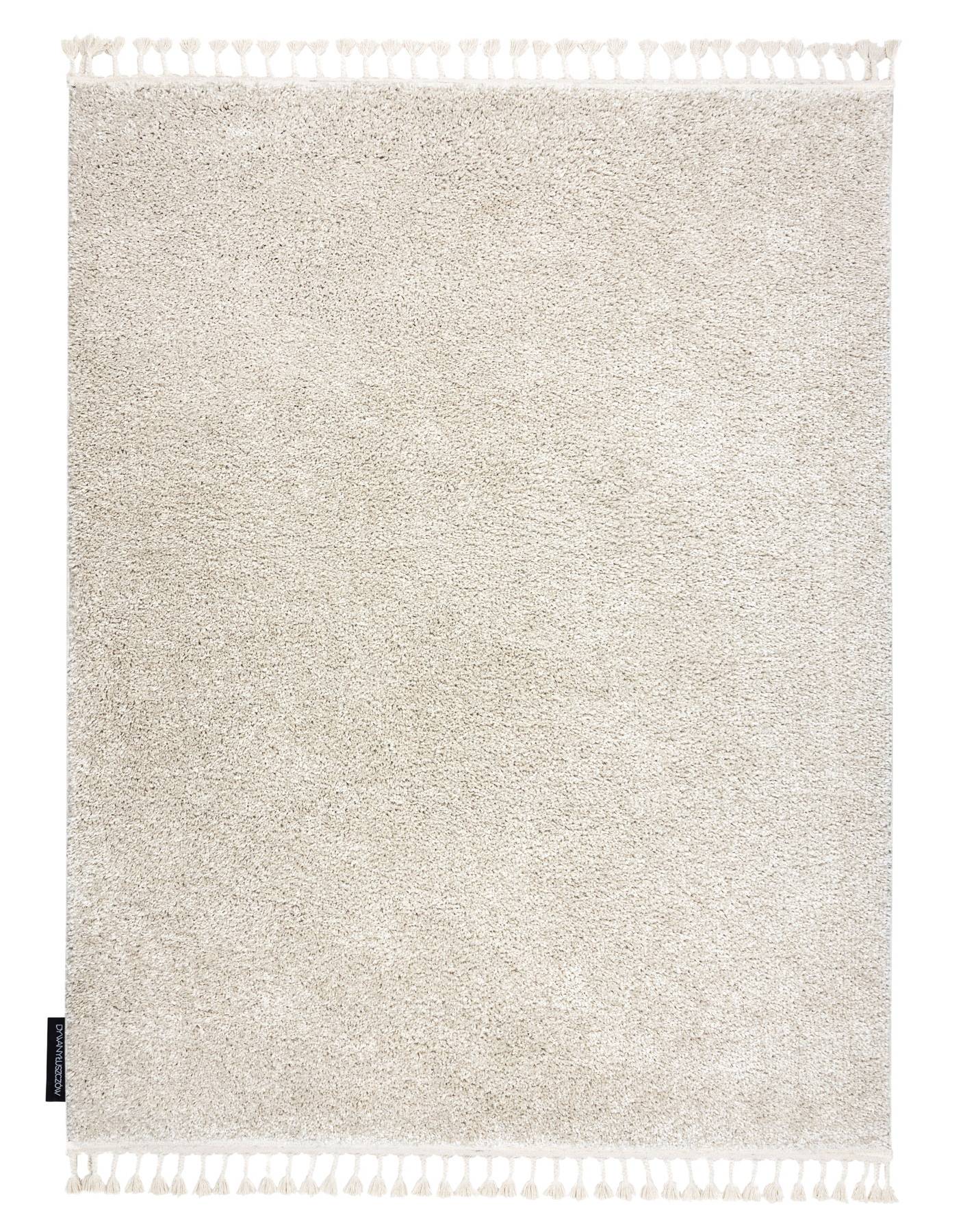 Rugsx Tapis BERBER carré 9000 crème Franges berbère m 120x120 cm Beige -  Maison & Déco Tapis 73,18 €