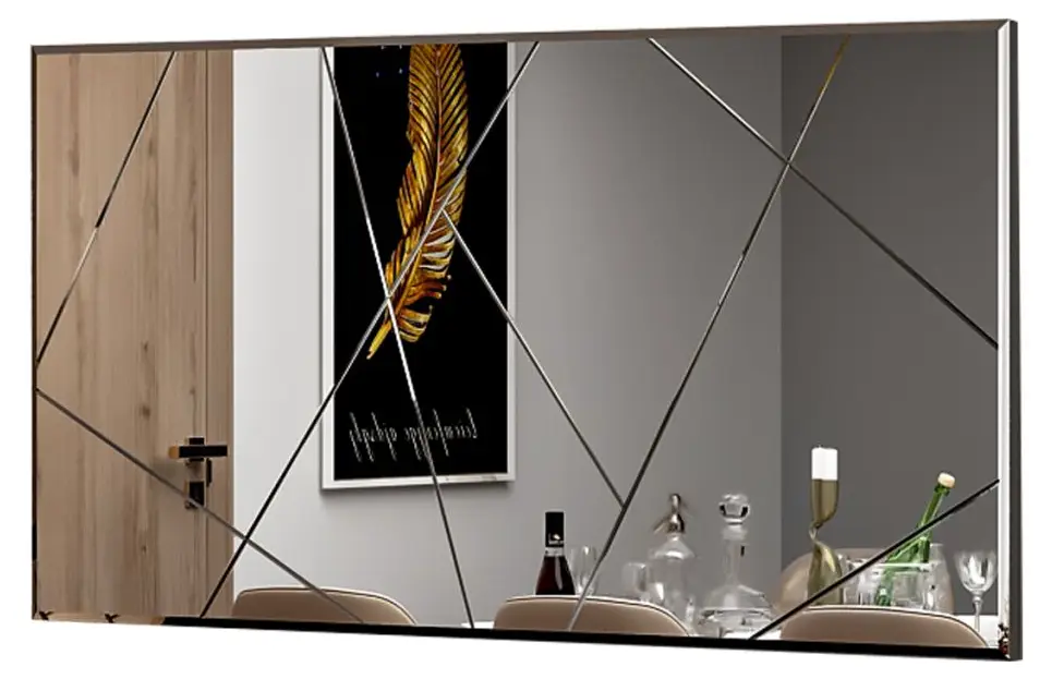 Eilish Asymmetrisch Spiegel 120x60cm