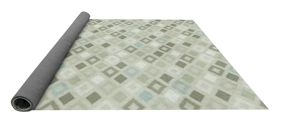 Outdoor-Teppich Grids Taupe