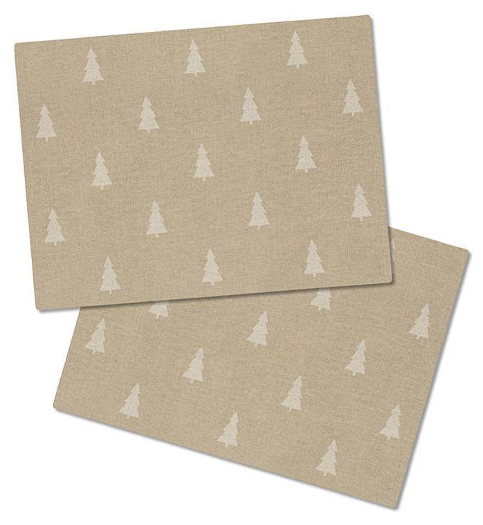 Set Mit 4 Wasserdichten Tischsets (43,2x33 Cm) - Osterdesign 'Rosenvogel-Girlande', Für Esstisch & Feiern
