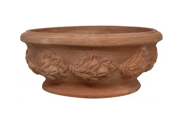 Toskanisches Terrakotta Schale - Vase