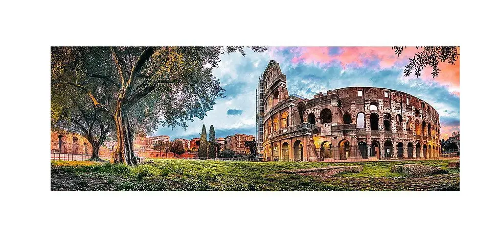 Panoramapuzzle Das Teile 1000 Kolosseum