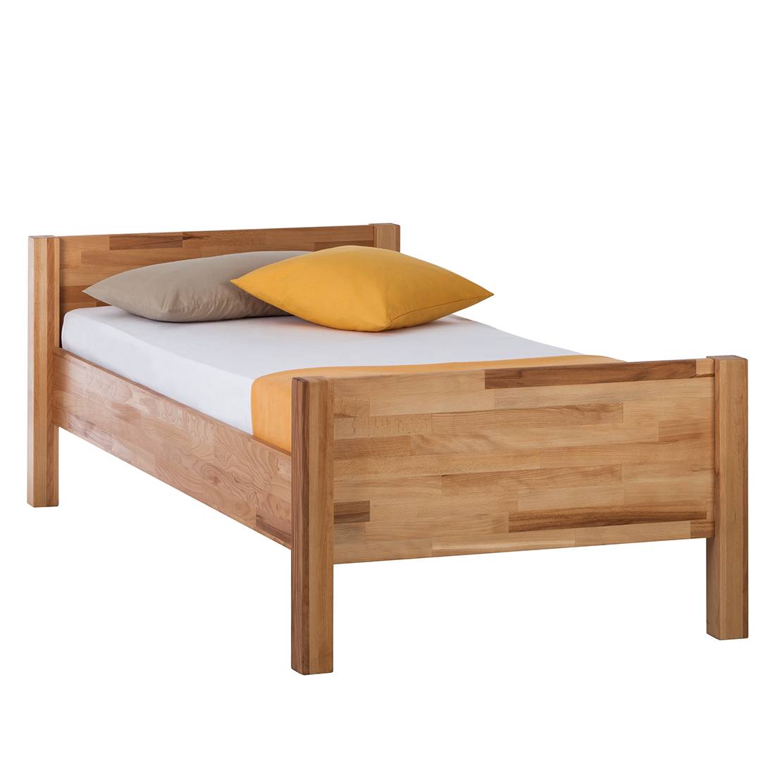 Vooruit koppeling Brawl Massief houten bed JohnWOOD kopen | home24