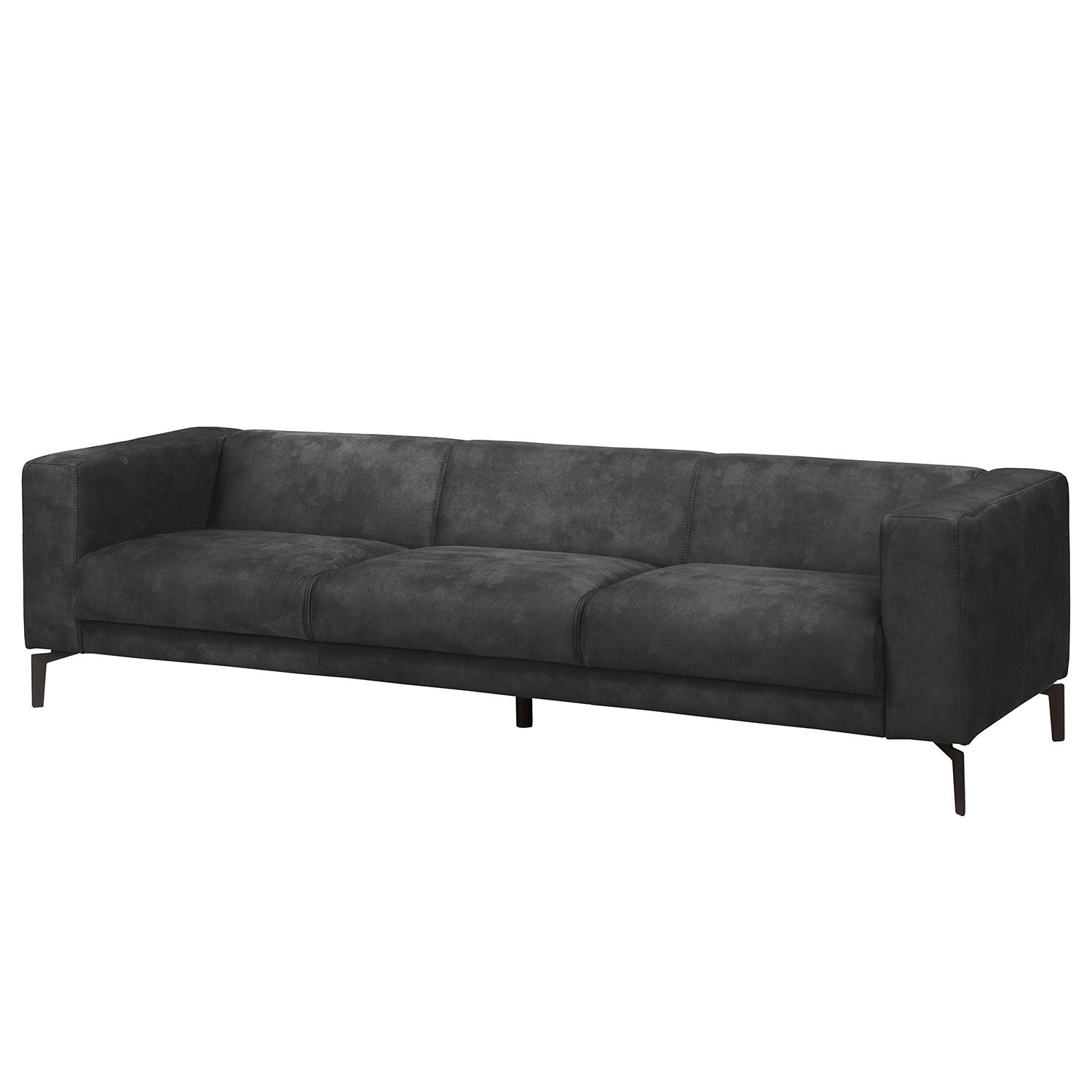 goedkoop XXLbank LaBelle antieke leerlook Antraciet ars manufacti
