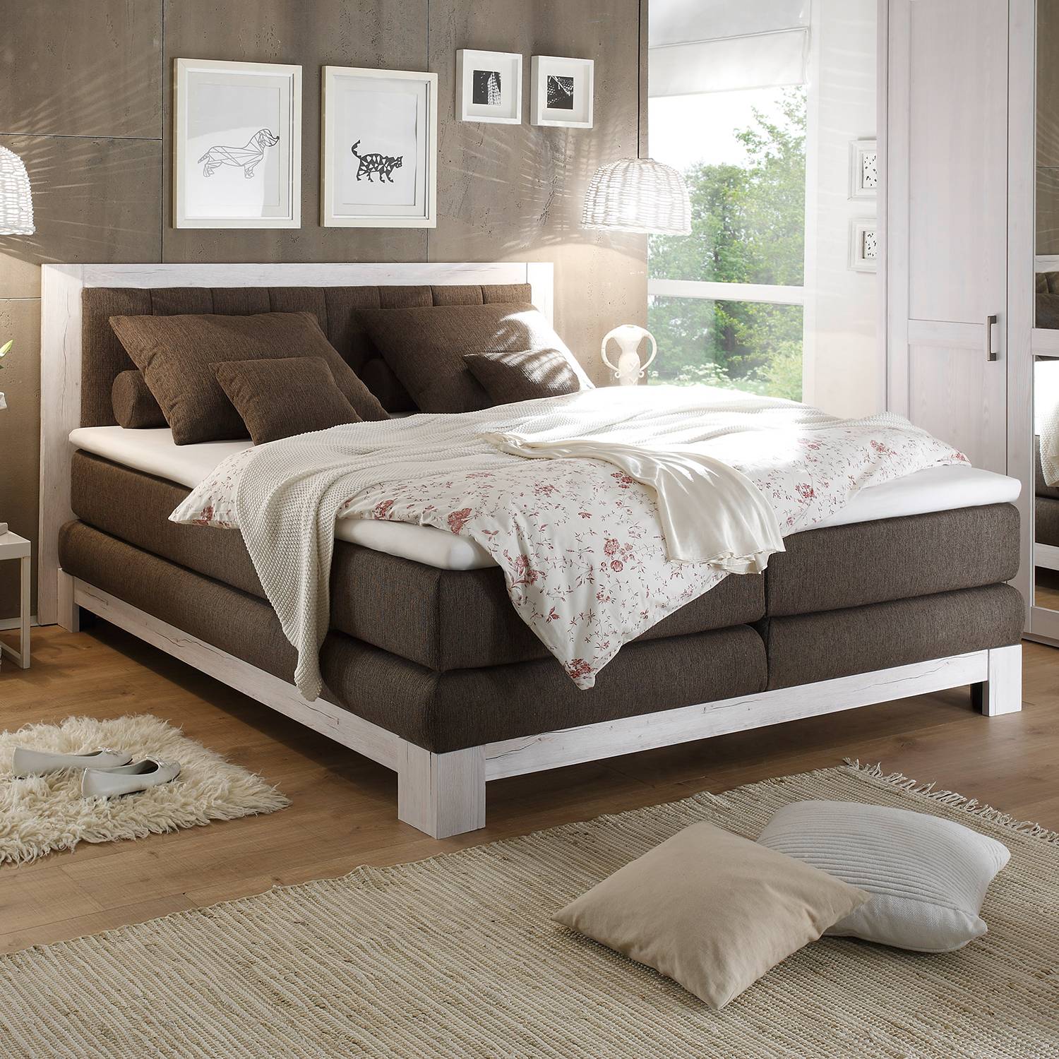 home24 Boxspringbett Berapi