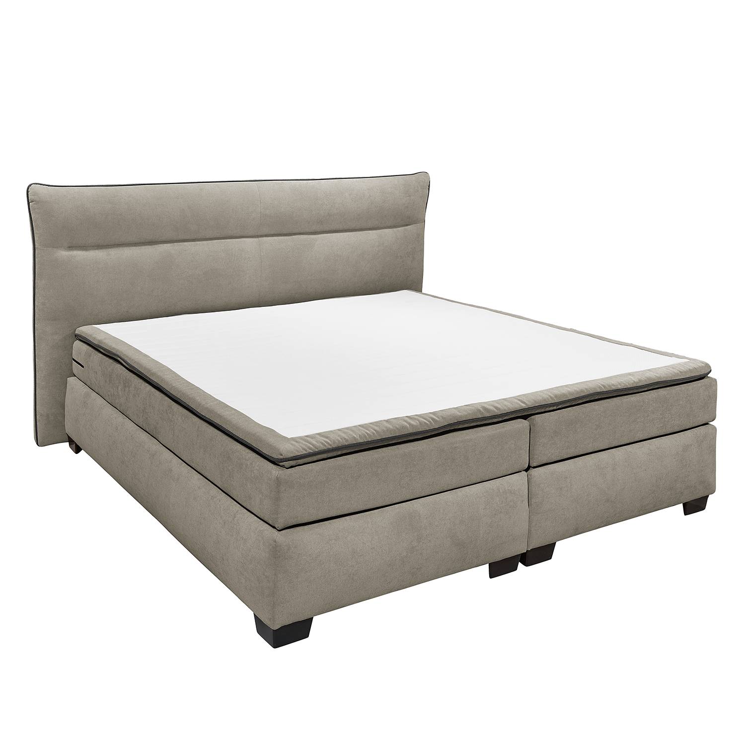 goedkoop Boxspring Dadin incl. topper geweven stof 160 x 200cm Viscoseschuim topper Maison Belfort