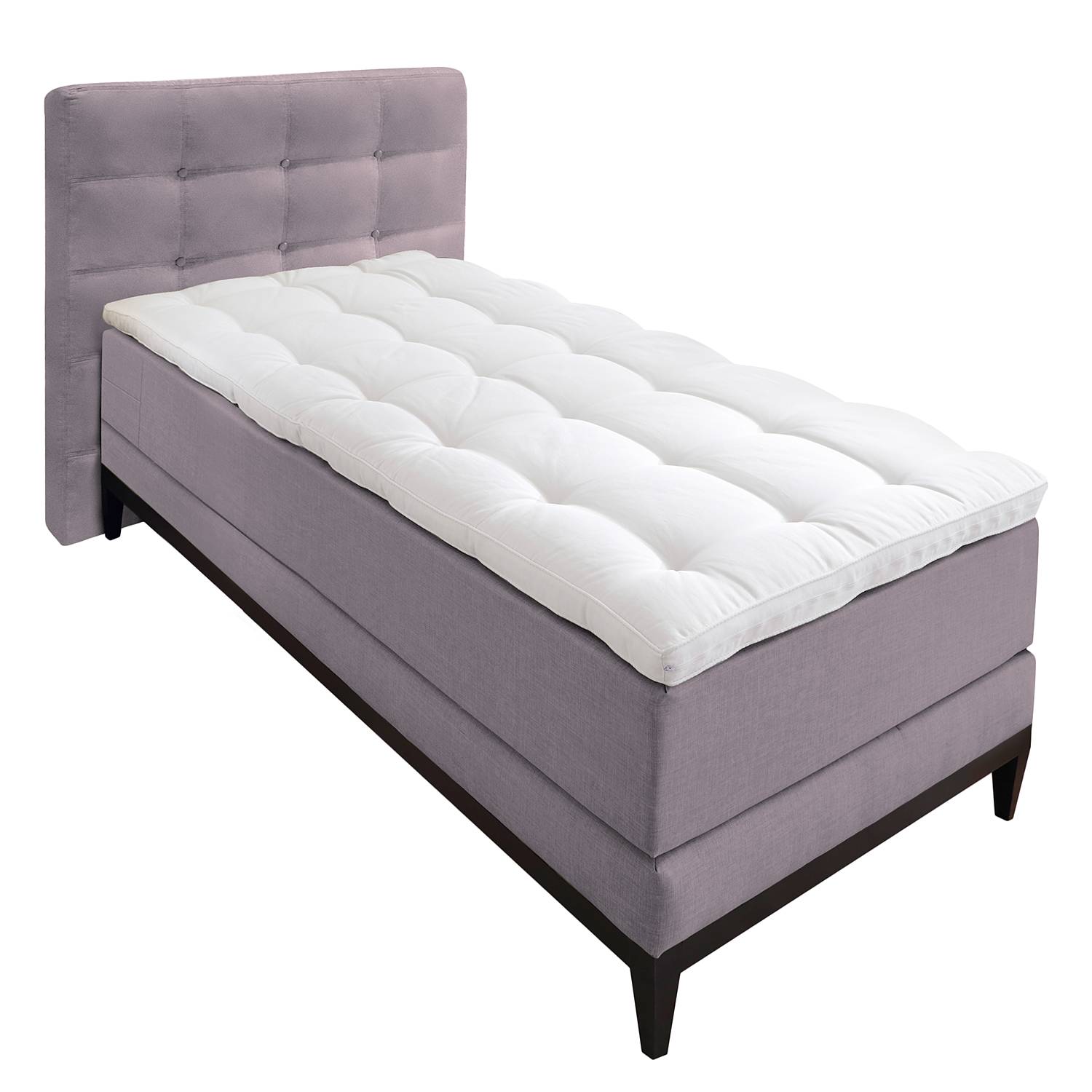 goedkoop Boxspring Silver Night I 100 x 200cm H2 tot 80kg Lavendel Maison Belfort