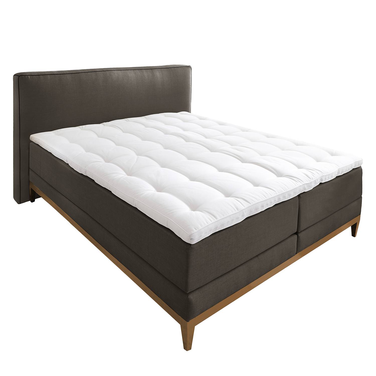 goedkoop Boxspring Silver Night II 180 x 200cm H2 tot 80kg Espressokleurig Morteens