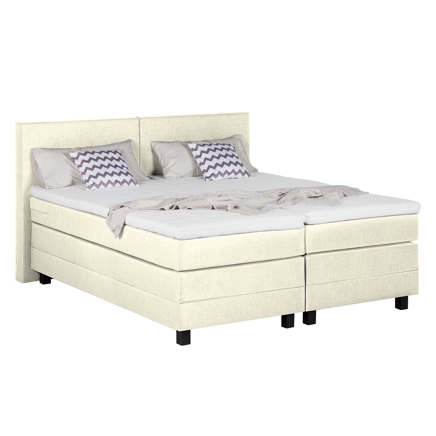 goedkoop Boxspring Splendid Night II 160 x 200cm H2 tot 80kg Ecrú Grand Selection