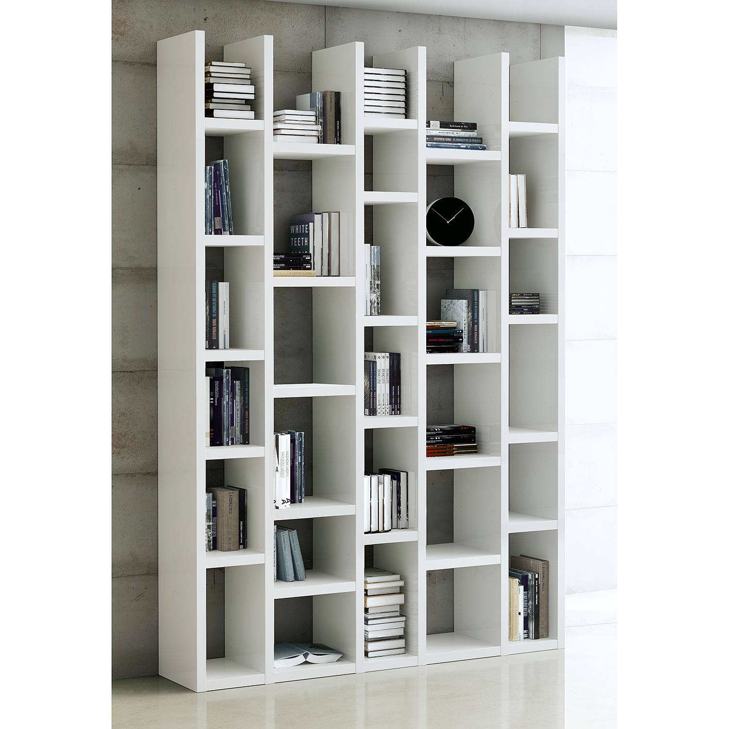 Bücherregal EMPORIOR I - Weiß