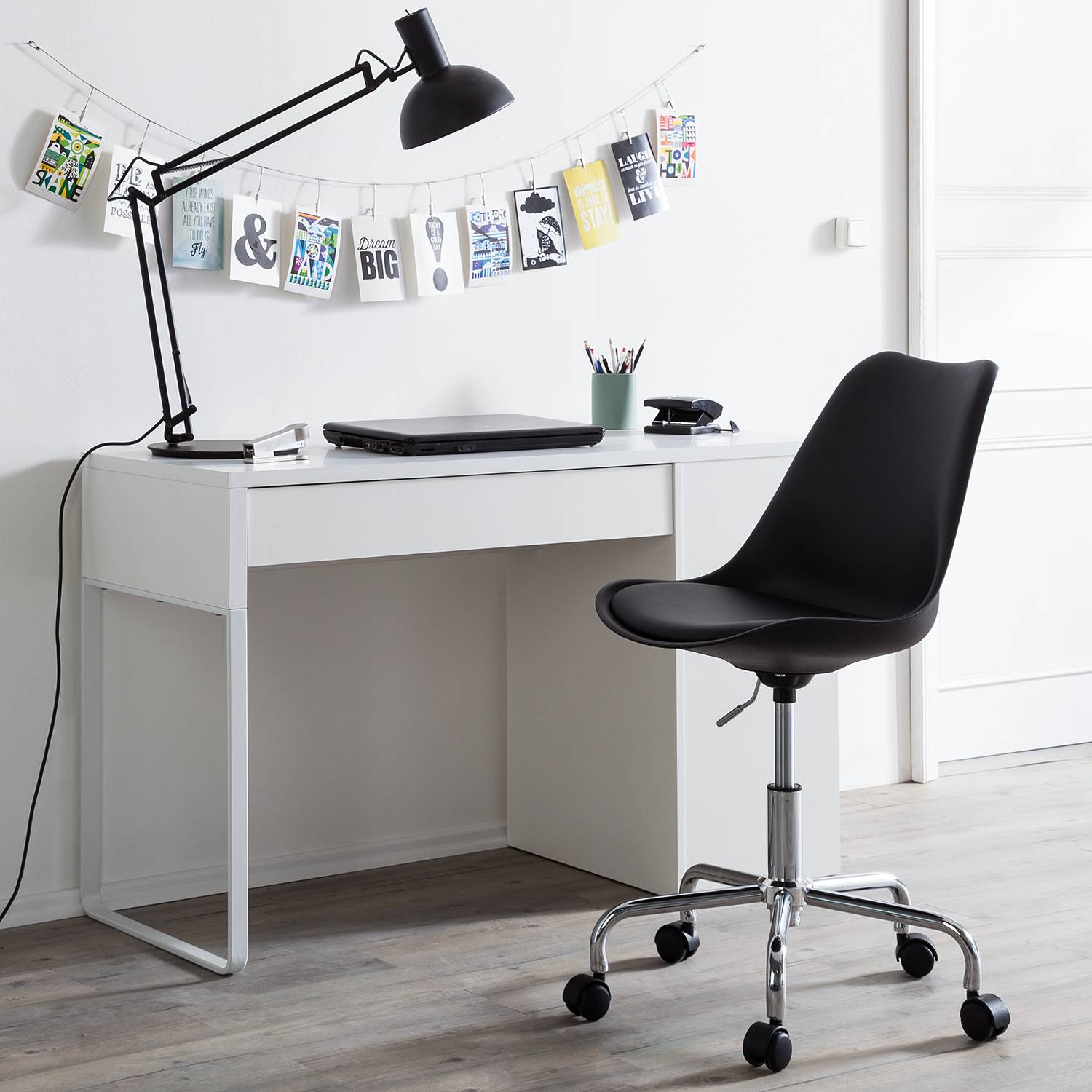 Bureaustoel Aledas I Moerteens moerteens kopen in de aanbieding