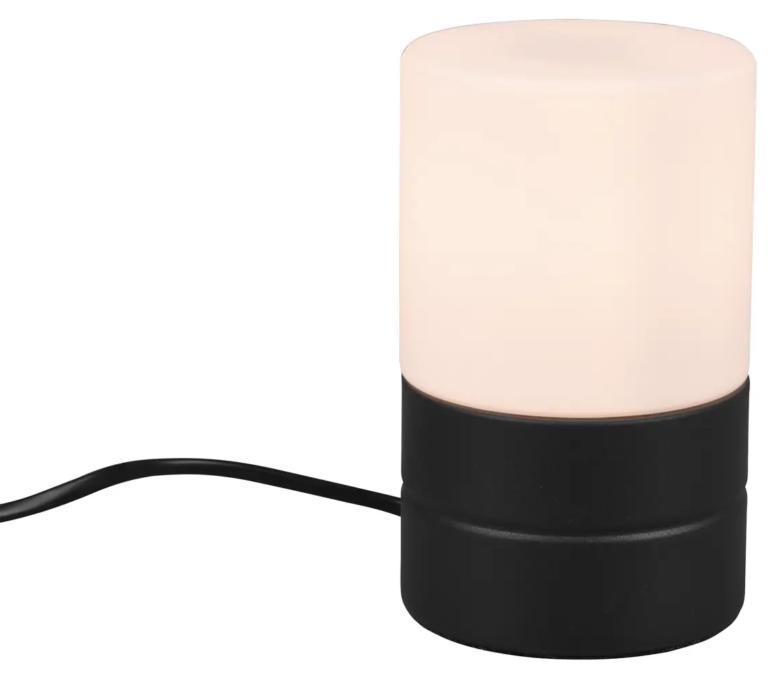Tischlampe Black Wei脽 per Touch dimmbar