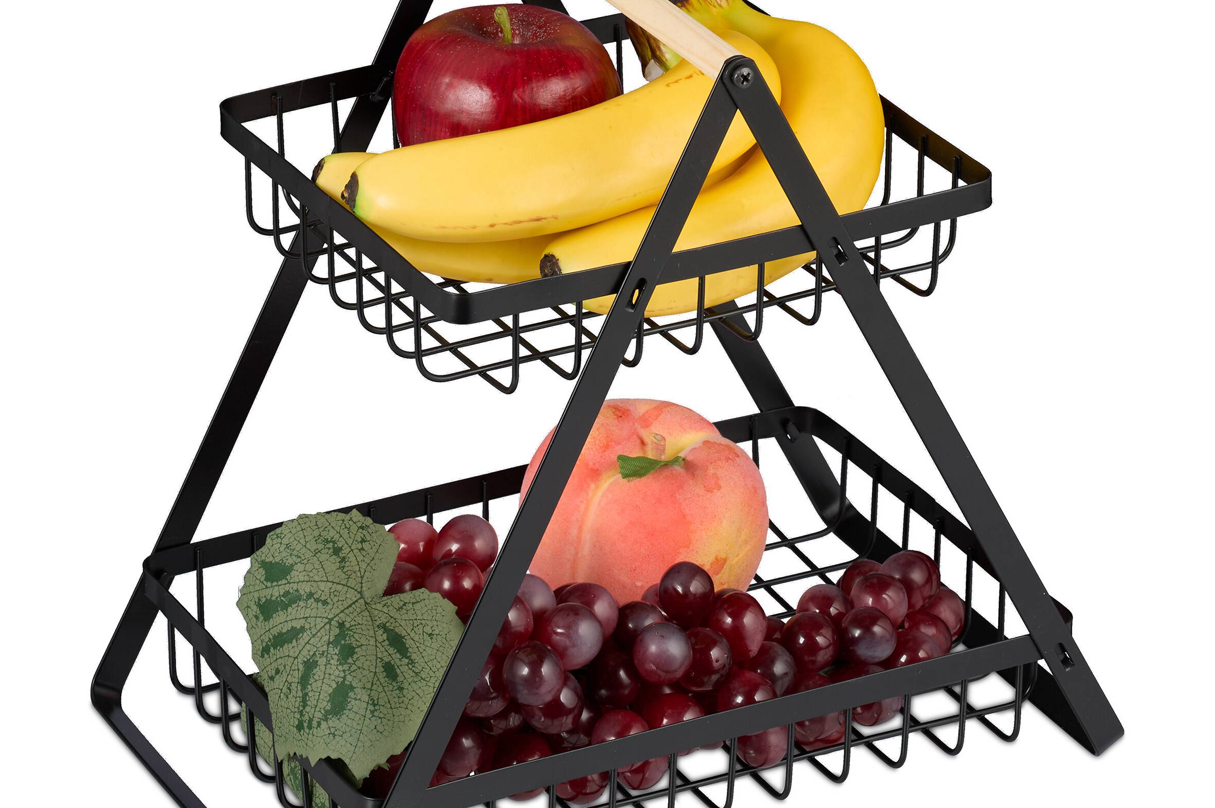 Obstkorb Etagere 2-stöckig kaufen
