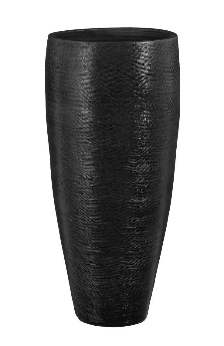 Veca Blumentopf Zylinder – Anthrazit, 35 Cm Durchmesser, 24 Cm Hoch, Mit Entwässerungsloch