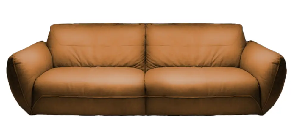 3-Sitzer Sofa Leder DAVITO